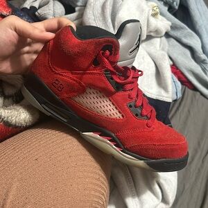 Red Jordan five